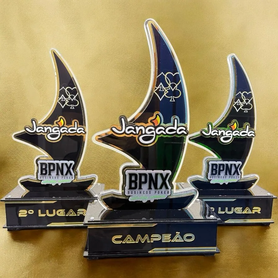 Troféus Jangada em formato de vela